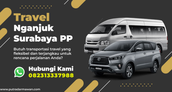 Travel Nganjuk Surabaya PP